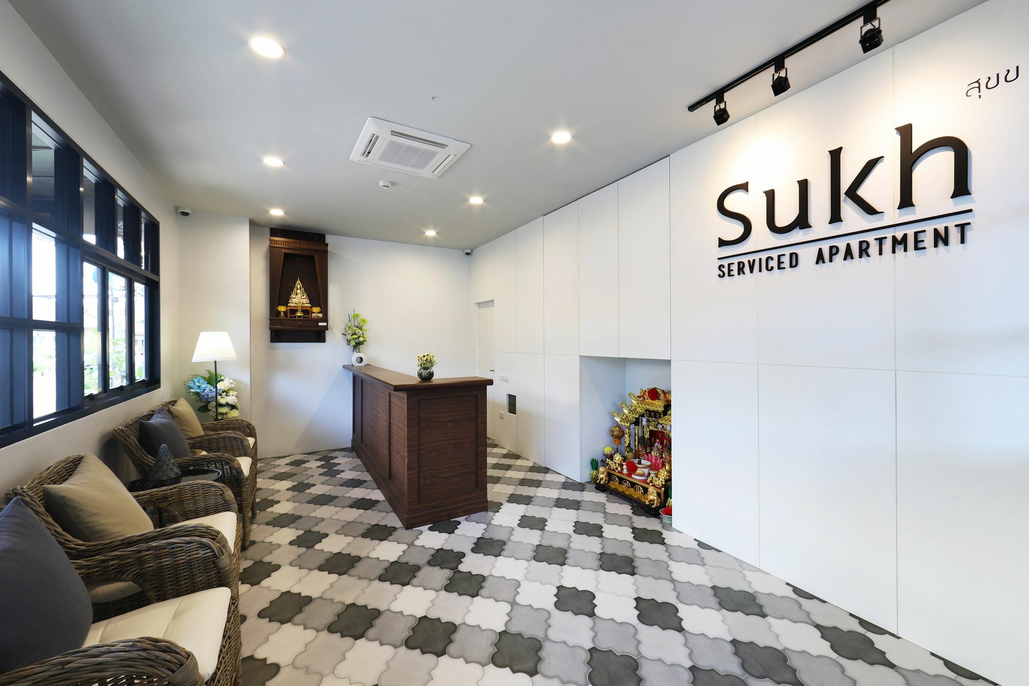Sukh Serviced Apartment Ban Kho Hong Exteriér fotografie
